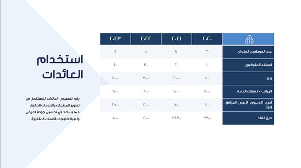 قالب عرض تقديمي بوربوينت متحرك عرض الاستثمار -14 شريحة
