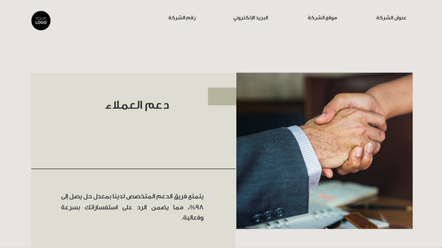    قالب بوربوينت - عرض المبيعات (21 شريحة)