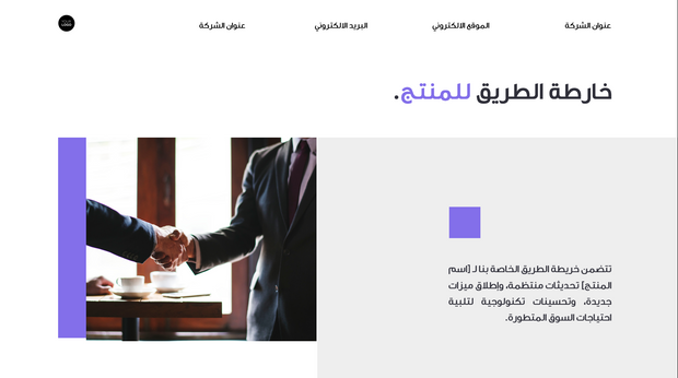 قالب بوربوينت- نظرة عامة على مبيعات منتج (20 شريحة)