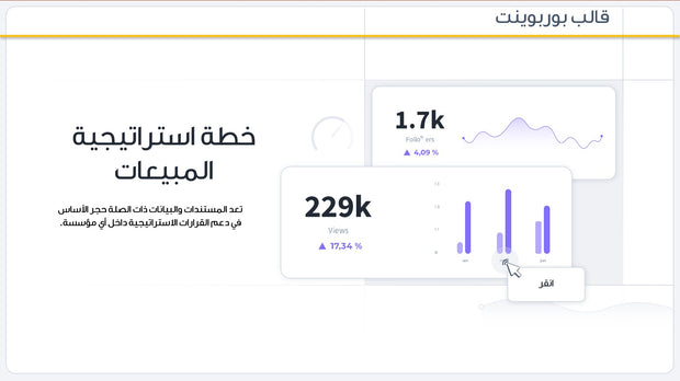 قالب عرض تقديمي بوربوينت عرض خطة استراتيجية المبيعات للشركة -31 شريحة