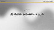 قالب عرض تقديمي بوربوينت عرض تقرير أداء التسويق للربع الأول -31 شريحة