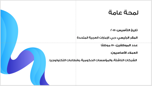 عرض تقديمي -شركة التسويق الرقمي-6 شرائح