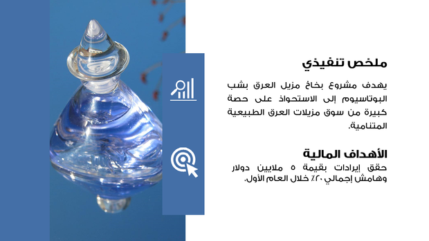 قالب بوربوينت التمويل - شريحة عرض عن أهداف التمويل.