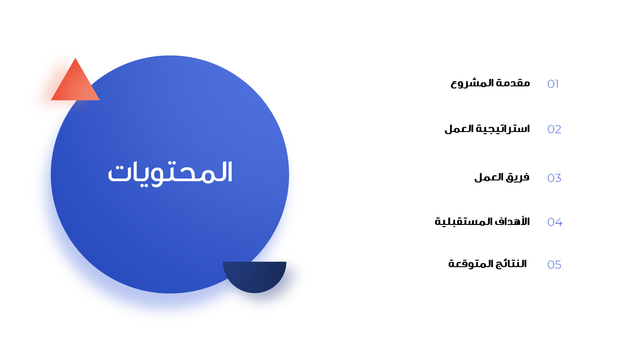 قالب بوربوينت - تعريف مشروع بتصاميم احترافية 32 شريحة
