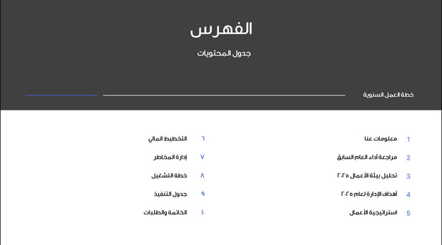 قالب عرض تقديمي بوربوينت خطة العمل السنوية - 31 شريحة
