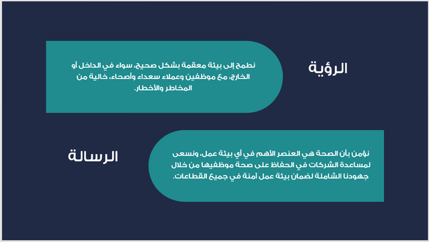 عرض تقديمي - شركة استشارات الصحة العامة-11 شريحة