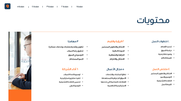 قالب عرض تقديمي التقرير السنوي -30 شريحة