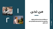 قالب بوربوينت وكالة ترجمة - شريحة عرض عن من نحن.