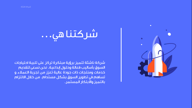قالب عرض تقديمي بوربوينت متحرك إنشاء عمل تجاري -16 شريحة