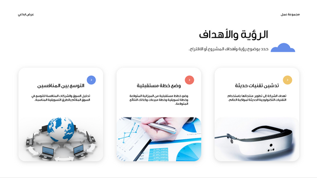 قالب بوربوينت- عرض ابداعي 12 شريحة عرض
