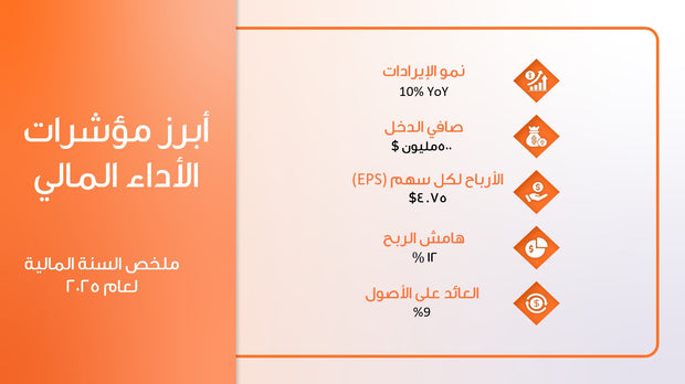 قالب عرض تقديمي بوربوينت عرض التقرير المالي السنوي -13 شريحة