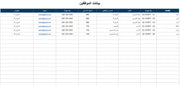 ملف اكسل تقرير الرواتب الشهري