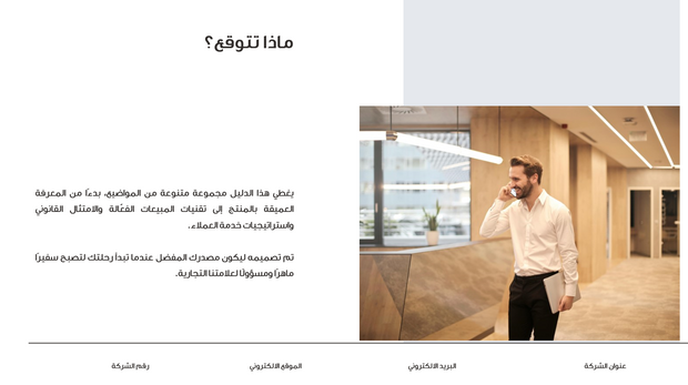 قالب عرض تقديمي تدريب المبيعات – 22 شريحة