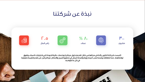 قالب عرض تقديمي بوربوينت عرض الأعمال -31 شريحة