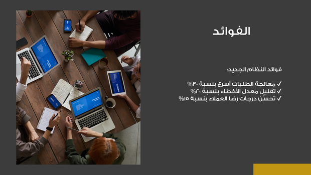 ملف بور بوينت العرض التقديمي قالب مخططات عمليات الشركة- 14 شريحة