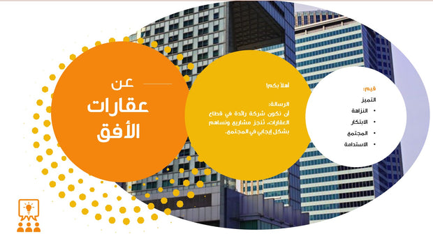 قالب عرض تقديمي بوربوينت عرض اقتراح تطوير عقارات -15 شريحة