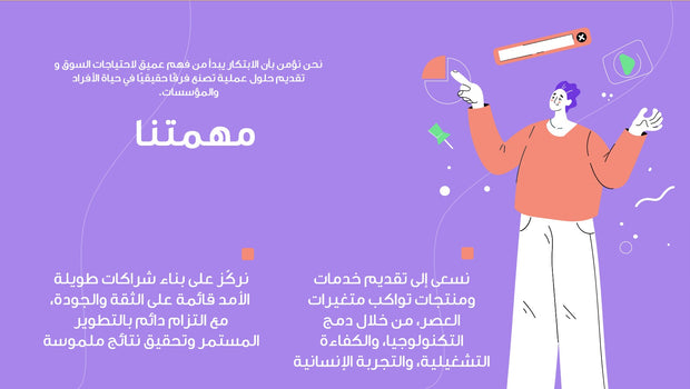 قالب عرض تقديمي بوربوينت عرض التعريف بشركة ناشئة -14 شريحة