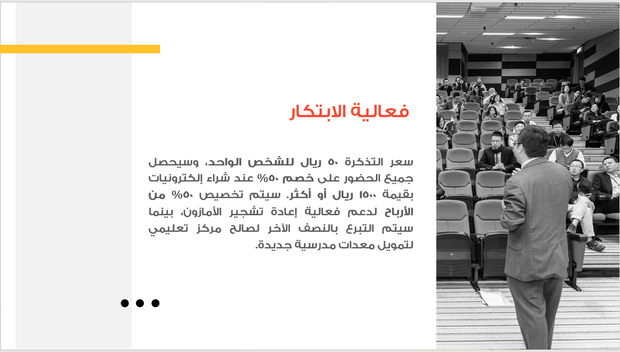 عرض تقديمي -شركة تصميم مواقع الكترونية -15 شريحة