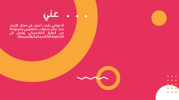 قالب عرض تقديمي بوربوينت عرض محفظة مصمم الأزياء -13 شريحة