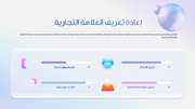 قالب بوربوينت- التصميم الزجاجي البسيط 30 شريحة عرض
