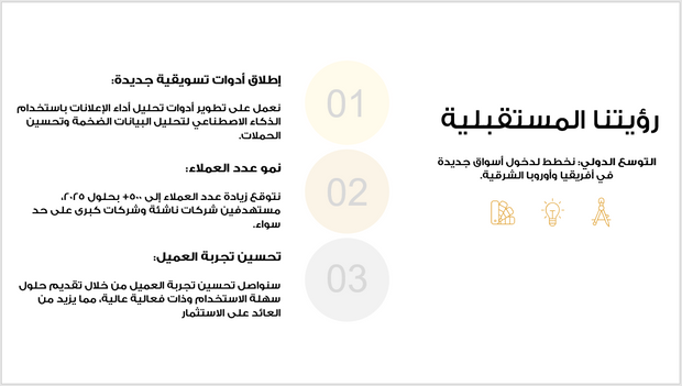 عرض تقديمي - تعريف بشركة التسويق-14شريحة