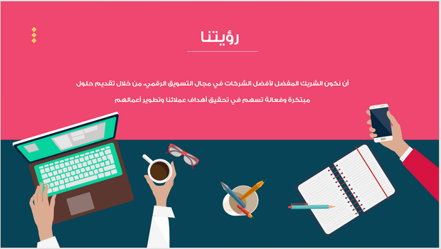 عرض تقديمي-شركة التسويق الشاملة- 50 شريحة