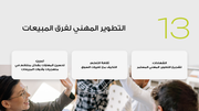 ملف بور بوينت العرض التقديمي افضل ممارسات المبيعات- 18 شريحة