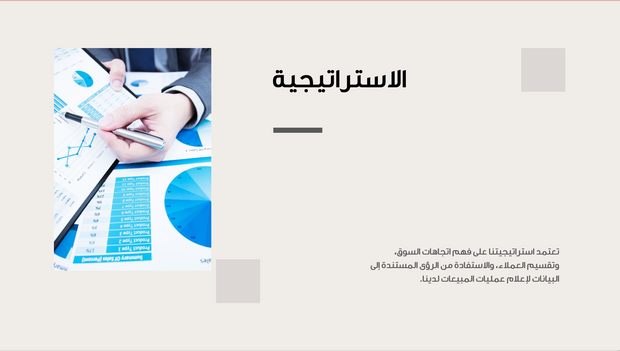 قالب بوربوينت- استراتيجية المبيعات والتخطيط (20 شريحة)