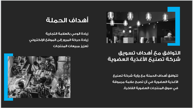 عرض تقديمي- حملة الوكالة الاعلانية -14شريحة