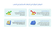 قالب عرض تقديمي بوربوينت عرض التعريف بشركة استثمار للذهب -7 شريحة