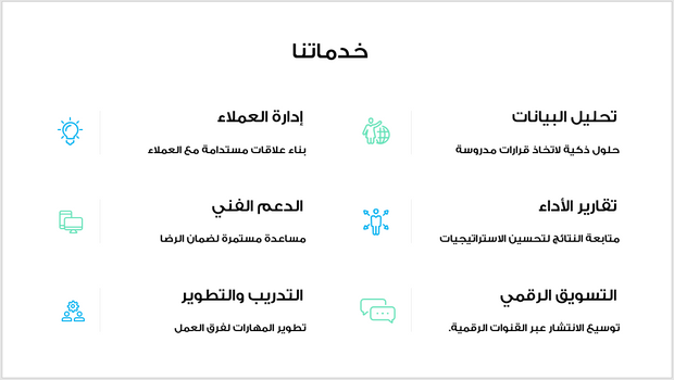 عرض تقديمي -حلول المبيعات الرقمية-16 شريحة