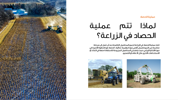 قالب عرض تقديمي عرض الزراعة والحصاد -36 شريحة