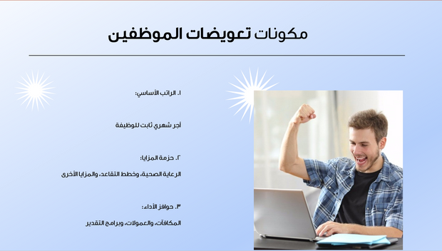   قالب بوربوينت- موظف 14 شريحة عرض