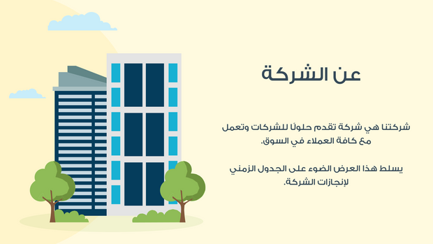 ملف بور بوينت العرض التقديمي الجدول الزمني المعلوماتي- 15 شريحة