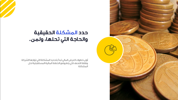 قالب بوربوينت -العرض المالي