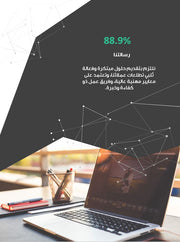 قالب عرض تقديمي بوربوينت عرض التعريف بشركة استشارات أعمال -27 شريحة