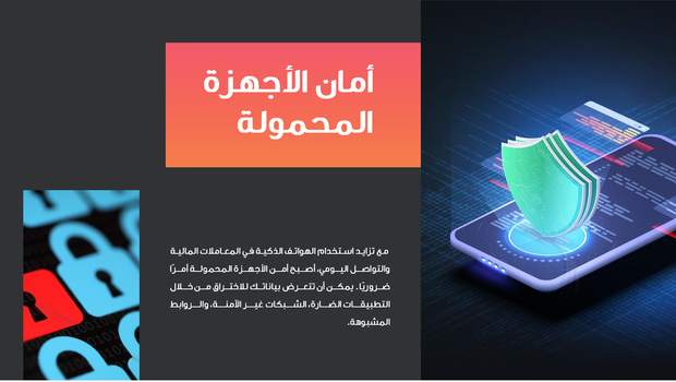 عرض تقديمي - الأمن السيبراني -41 شريحة