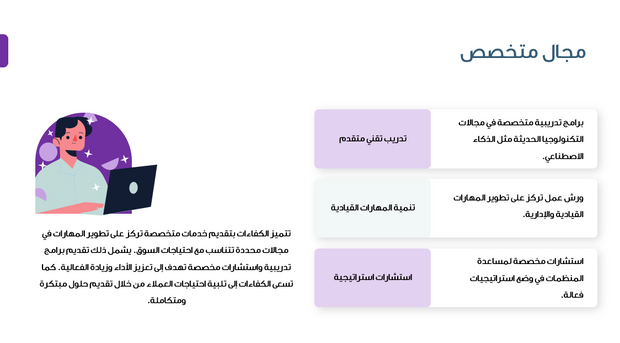 عرض تقديمي - عرض خدمات البحث عن الكفاءات - 30  شريحة