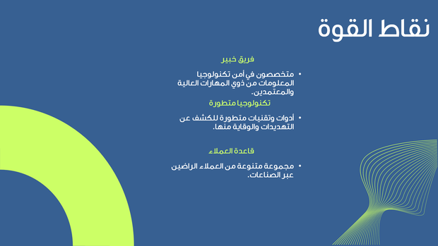 نموذج بوربوينت 12 سلايد متحرك - تحليل سواتنقاط القوة والضعف والفرص و التهديدات SWOT