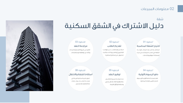 عرض تقديمي - تصميم الشقق في بوربوينت-31 شريحة