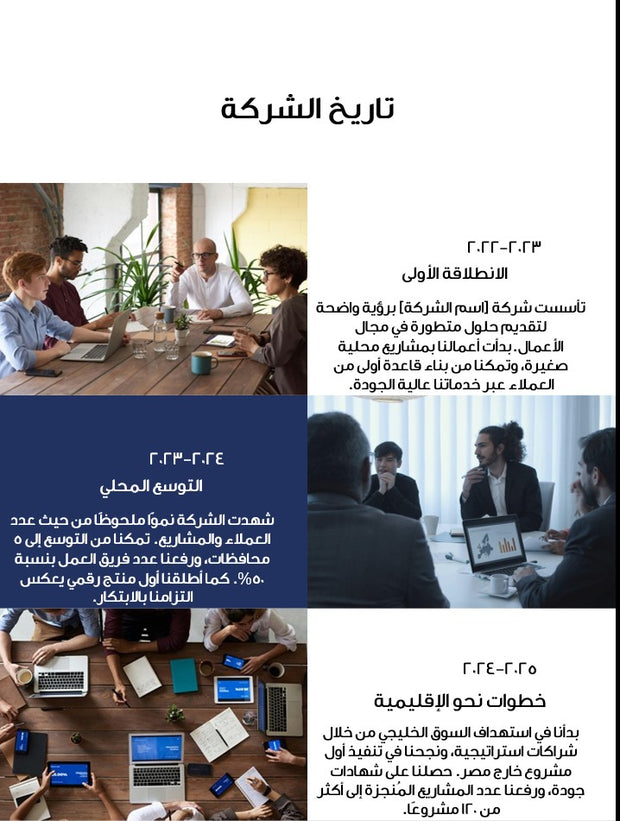 قالب عرض تقديمي بوربوينت عرض التعريف بشركة أعمال- 25 شريحة