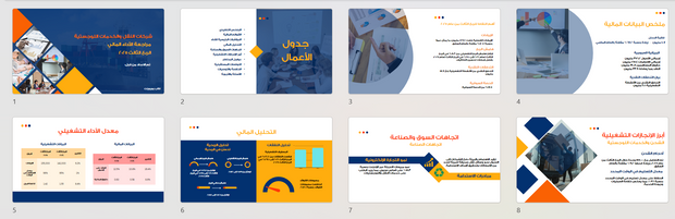 عرض تقديمي -مراجعة الأداء المالي ربع السنوي لقطاع النقل والخدمات اللوجستية-12 شريحة