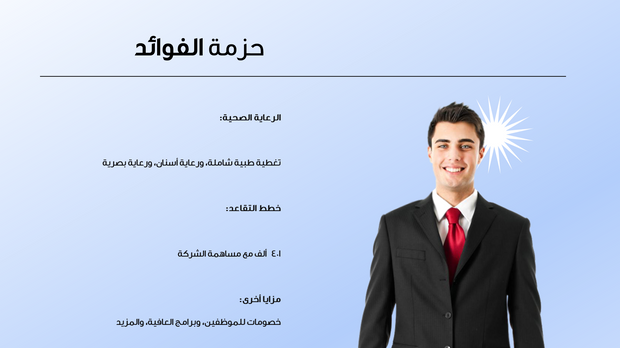   قالب بوربوينت- موظف 14 شريحة عرض