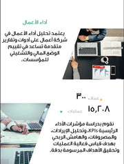 قالب عرض تقديمي بوربوينت عرض التعريف بشركة استشارات أعمال -27 شريحة