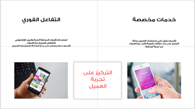 عرض تقديمي- خدمات التسويق الرقمي - 74 شريحة