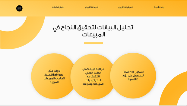 قالب بوربوينت- أدوات وموارد المبيعات 18 شريحة عرض