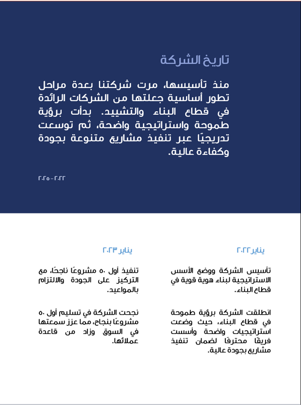 قالب عرض تقديمي بوربوينت اقتراح شركة بناء -28 شريحة