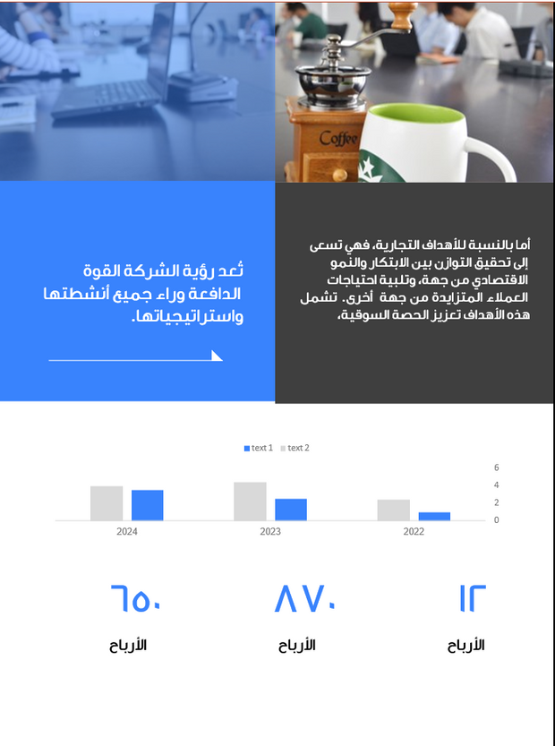 قالب عرض تقديمي بوربوينت عرض دليل عمليات الشركات -21 شريحة