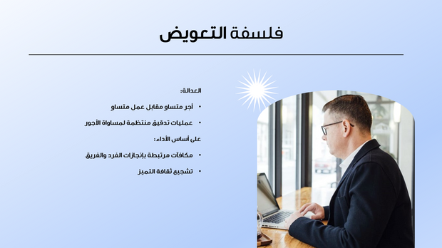   قالب بوربوينت- موظف 14 شريحة عرض