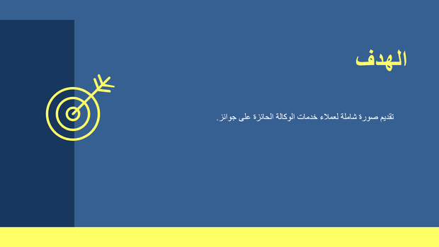العرض التقديمي لوكالة الاعلانات - مجاني